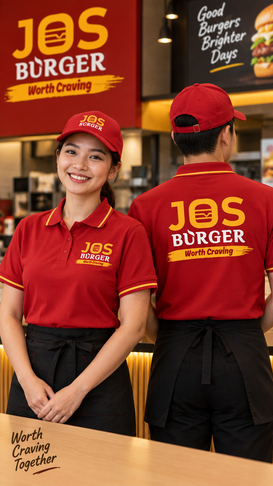 JOS Burger uniform